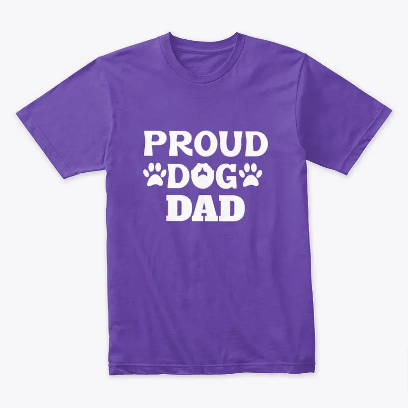 Proud Dog Dad T-shirt