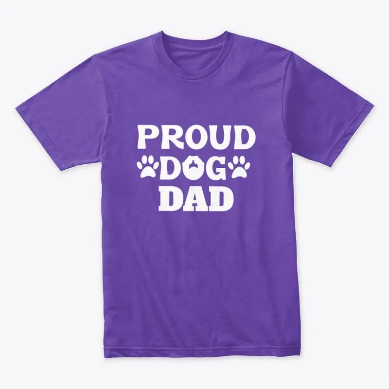 Proud Dog Dad T-shirt